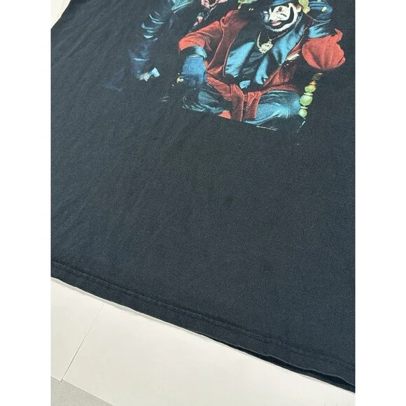 Vintage 2000 Insane Clown Posse Big Money Hustla T-Shirt ICP Black Size 3XL RARE